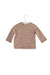 A Brown Long Sleeve Tops from Jacadi in size 3-6M for neutral. (Back View)