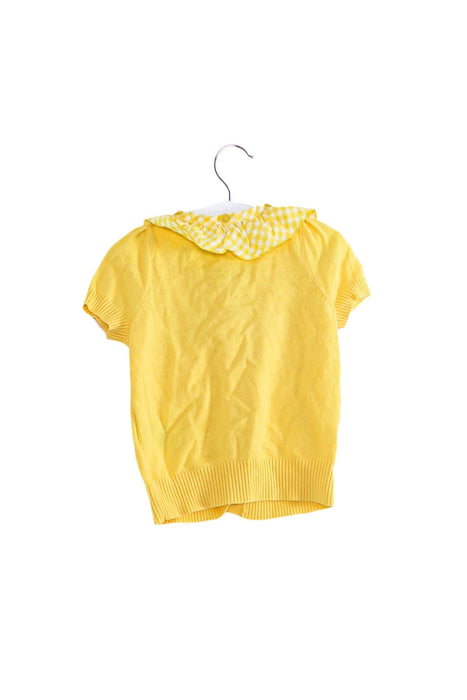 A Yellow Cardigans from Nicholas & Bears in size 6-12M for girl. (Back View)