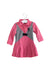 A Pink Long Sleeve Dresses from Nicholas & Bears in size 6-12M for girl. (Front View)