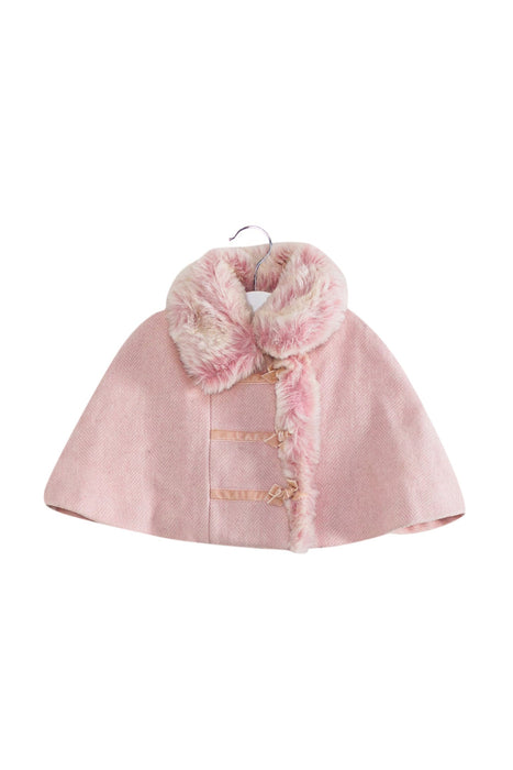 A Pink Capes & Ponchos from Nicholas & Bears in size 12-18M for girl. (Front View)