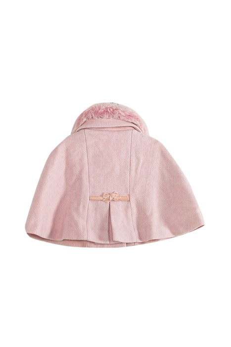 A Pink Capes & Ponchos from Nicholas & Bears in size 12-18M for girl. (Back View)
