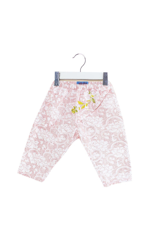 A Pink Casual Pants from Kenzo in size 3-6M for girl. (Front View)