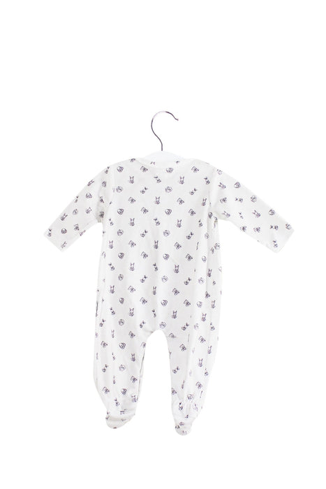 A White Long Sleeve Jumpsuits from Kaloo in size 3-6M for girl. (Back View)
