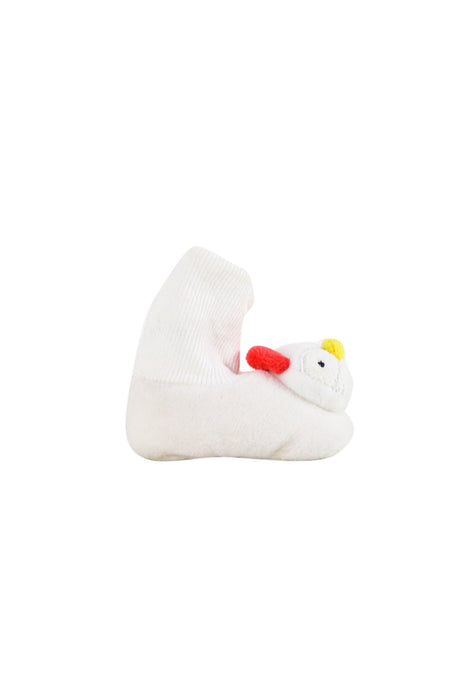 A Ivory Boots & Booties from Seed in size Newborn for neutral. (Back View)