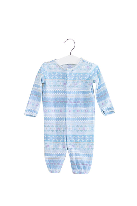 A Blue Onesies from Ralph Lauren in size 0-3M for girl. (Front View)