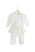 A Ivory Long Sleeve Jumpsuits from Nicholas & Bears in size 6-12M for girl. (Front View)
