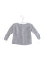 A Grey Cardigans from Seed in size 3-6M for girl. (Front View)