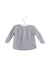 A Grey Cardigans from Seed in size 3-6M for girl. (Back View)