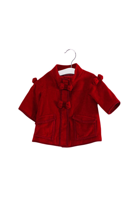 A Red Coats from Nicholas & Bears in size 2T for girl. (Front View)