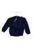 A Navy Zippered Sweatshirts from Paul Smith in size 6-12M for boy. (Back View)