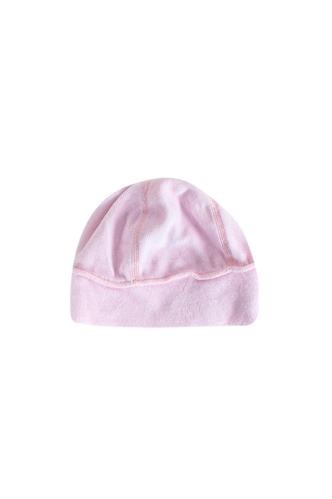 A Pink Hats Beanies & Caps from Petit Bateau in size Newborn for girl. (Front View)