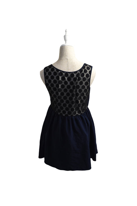 A Navy Sleeveless Dresses from Kimi + Kai in size S for maternity. (Back View)