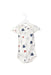 A White Bodysuits from Petit Bateau in size 3-6M for boy. (Front View)