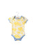 A Yellow Bodysuits from Cath Kids London in size 3-6M for girl. (Front View)