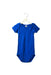 A Blue Bodysuits from Petit Bateau in size 3T for boy. (Front View)
