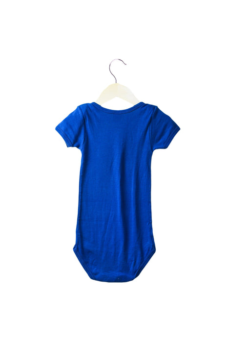 A Blue Bodysuits from Petit Bateau in size 3T for boy. (Back View)