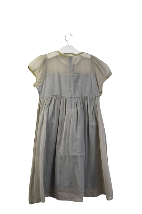 A Grey Short Sleeve Dresses from I Love Gorgeous in size 8Y for girl. (Back View)