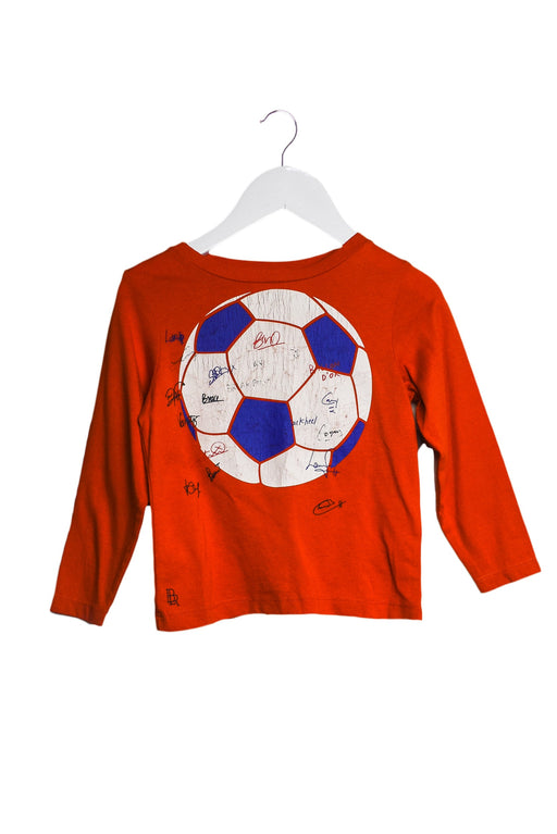 A Red Long Sleeve Tops from Bellerose in size 2T for boy. (Front View)