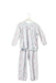 A Blue Pyjama Sets from Petit Bateau in size 4T for girl. (Front View)