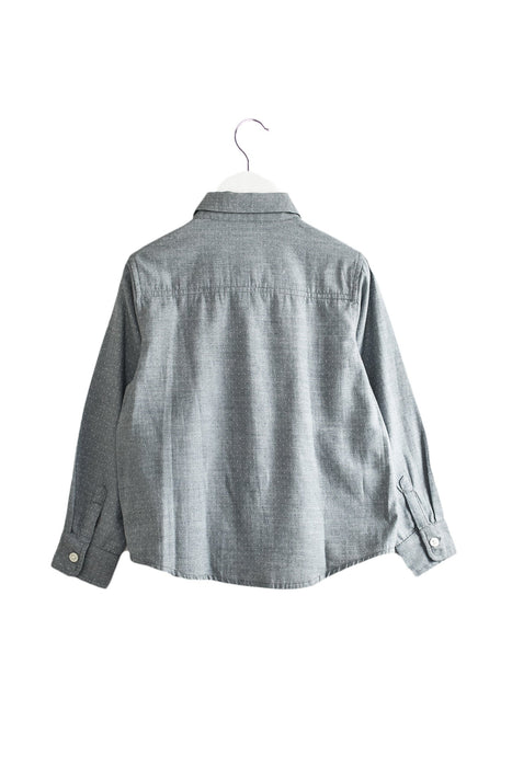 A Grey Shirts from Chickeeduck in size 4T for boy. (Back View)