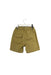A Brown Shorts from Petit Bateau in size 12-18M for boy. (Back View)