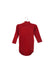 A Red Bodysuits from Petit Bateau in size 6-12M for neutral. (Front View)