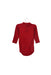 A Red Bodysuits from Petit Bateau in size 6-12M for neutral. (Back View)