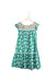 A Green Short Sleeve Dresses from Boden in size 7Y for girl. (Front View)