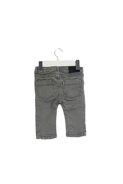 A Grey Casual Pants from Jacadi in size 3-6M for girl. (Back View)