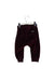 A Burgundy Sweatpants from Rock Your Baby in size 6-12M for boy. (Back View)
