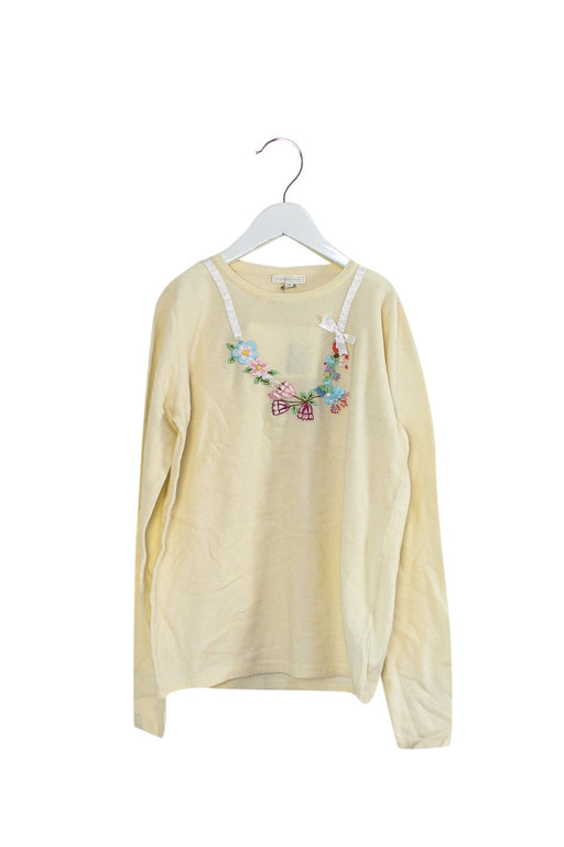 A Ivory Knit Sweaters from Nicholas & Bears in size 14Y for girl. (Front View)