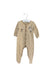 A Beige Onesies from CIGOGNE Bébé in size 6-12M for neutral. (Front View)