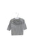 A Grey Long Sleeve Tops from Seed in size 6-12M for girl. (Front View)
