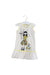 A White Sleeveless Dresses from Little Marc Jacobs in size 6-12M for girl. (Front View)