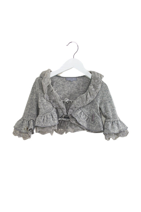 A Grey Cardigans from Nicholas & Bears in size 2T for girl. (Front View)