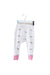A White Leggings from Sapling in size 3-6M for girl. (Front View)