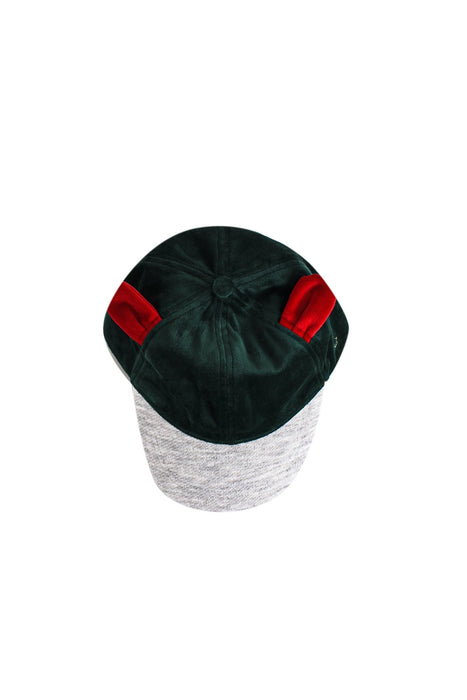 A Green Caps from Petit Bateau in size 10Y for boy. (Front View)