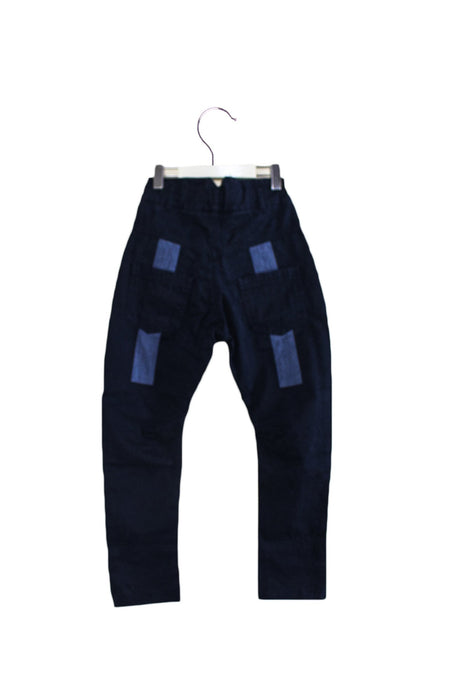 A Navy Casual Pants from Jessie and James in size 6T for girl. (Back View)