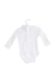 A White Long Sleeve Bodysuits from CdeC in size 3-6M for boy. (Back View)