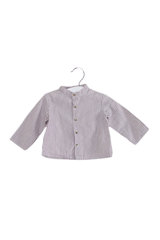 A Red Long Sleeve Tops from Maloup in size 3-6M for boy. (Front View)