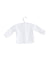 A White Cardigans from Laranjinha in size 0-3M for neutral. (Back View)