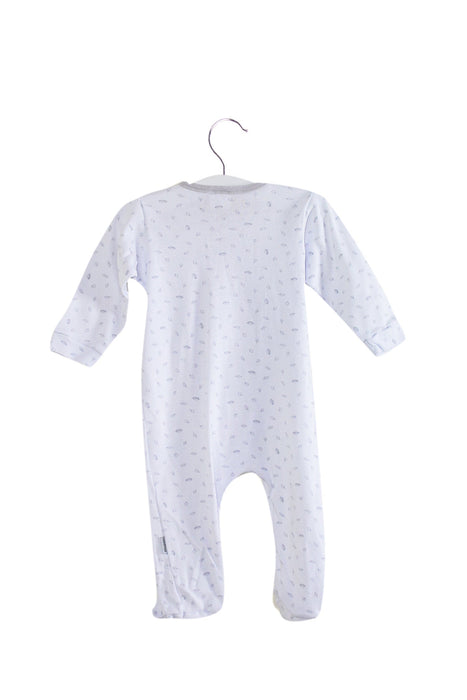 A White Long Sleeve Jumpsuits from Cambrass in size 0-3M for neutral. (Back View)