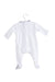 A White Onesies from Laranjinha in size 0-3M for girl. (Back View)