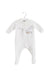 A White Long Sleeve Jumpsuits from Chicco in size 3-6M for girl. (Front View)