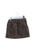 A Brown Short Skirts from Crewcuts in size 3T for girl. (Front View)