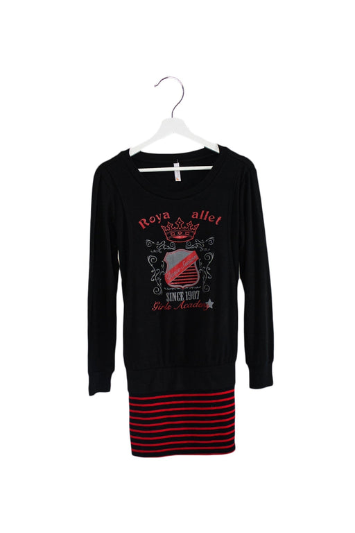 A Black Long Sleeve Tops from Gennie's in size S for maternity. (Front View)