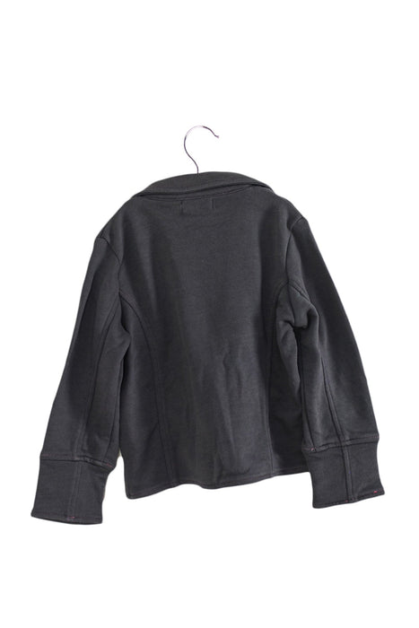 A Grey Blazers from Chickeeduck in size 7Y for girl. (Back View)