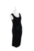A Black Sleeveless Dresses from Sono Vaso in size XS for maternity. (Front View)
