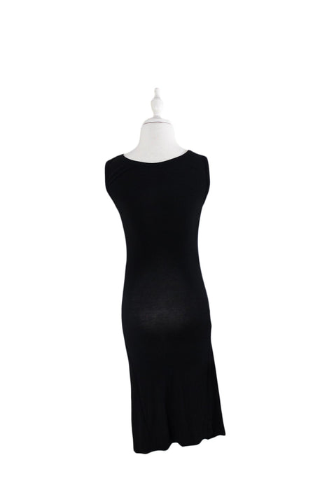 A Black Sleeveless Dresses from Sono Vaso in size XS for maternity. (Back View)