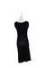 A Black Sleeveless Dresses from Sono Vaso in size XS for maternity. (Back View)